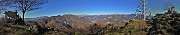 50 Vista panoramica dal Monte Zucco sulle prealpi della Val Brembana 